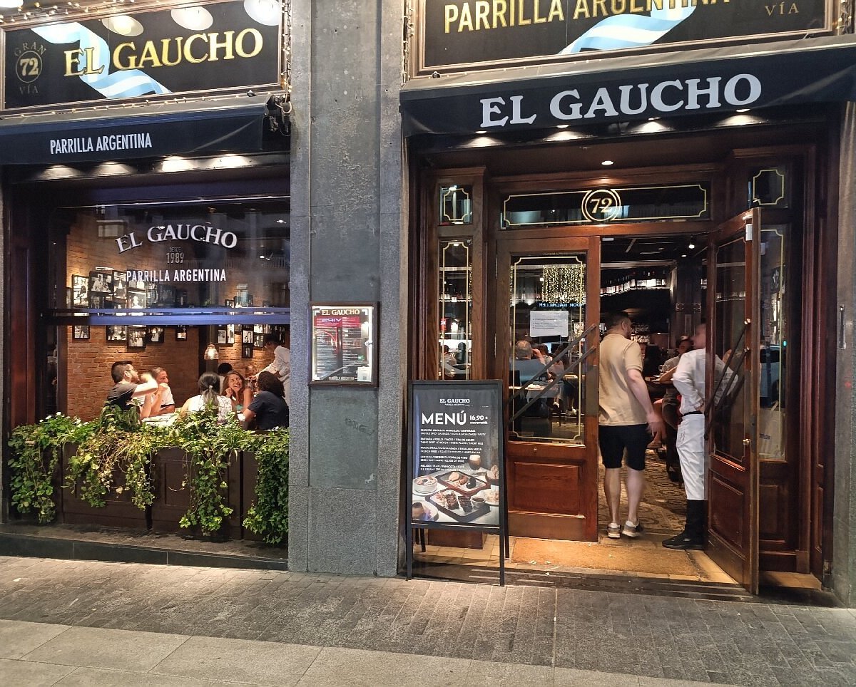 Parrilla el Gaucho restaurant in Madrid, Spain