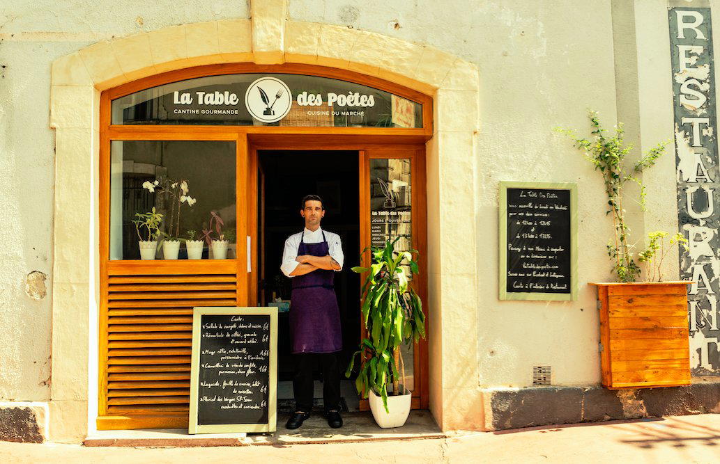 La Table Des Poètes restaurant in Montpellier, France
