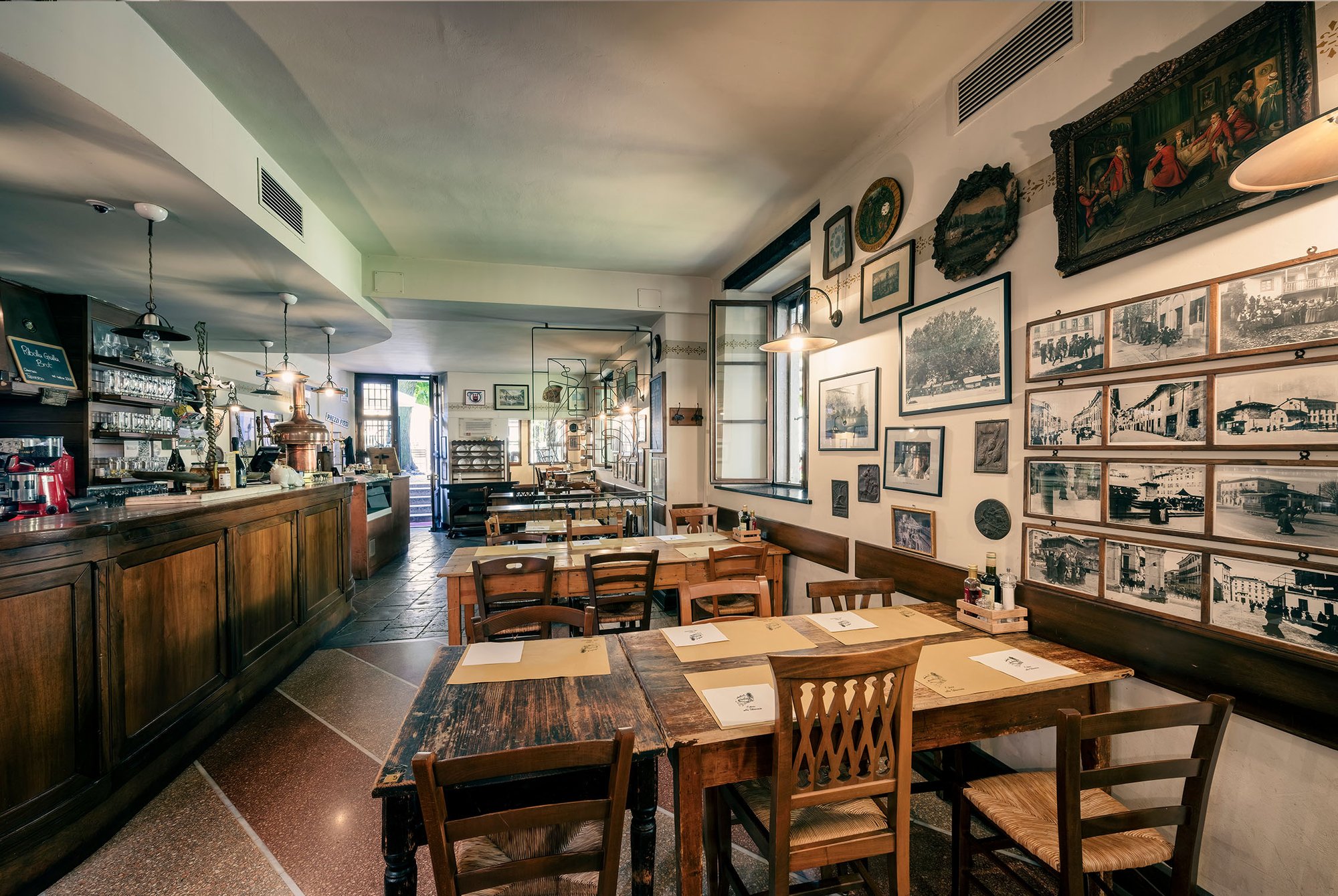 Alla Ghiacciaia restaurant in Udine, Italy