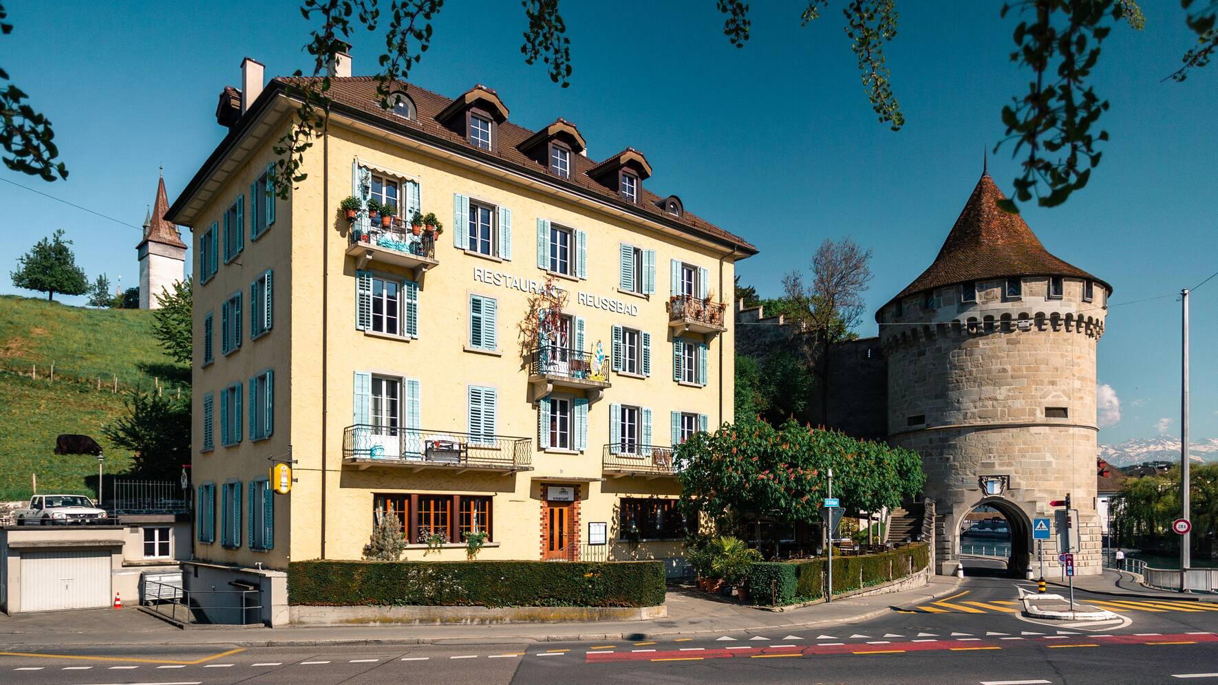 Restaurant Reussbad restaurant in Lucerne, Switzerland