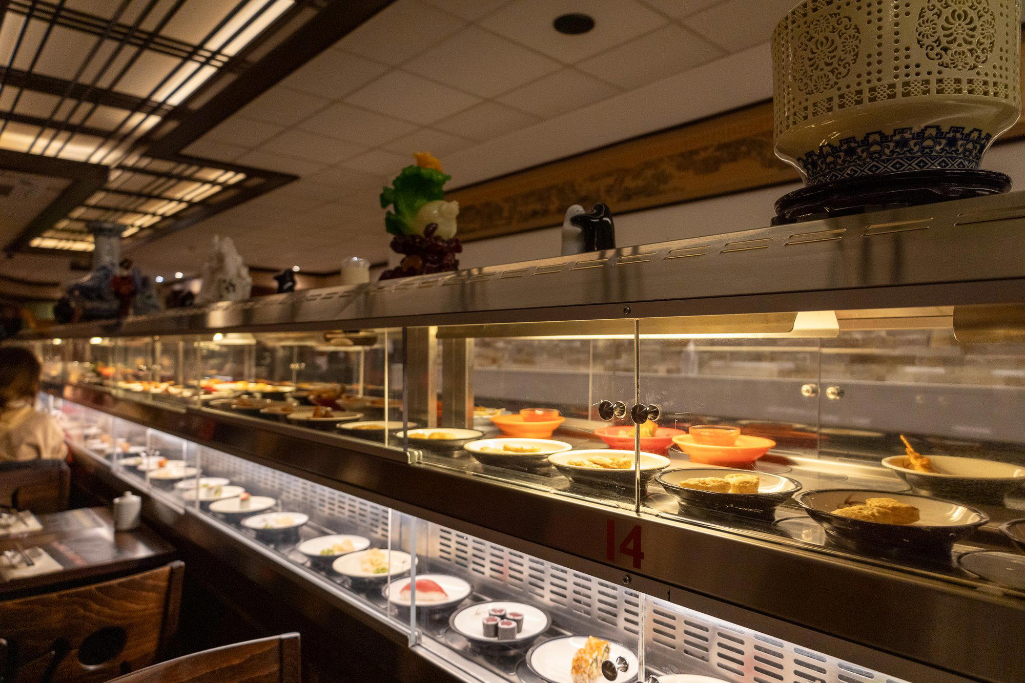 King Running Sushi & Wok restaurant in Roskilde, Denmark