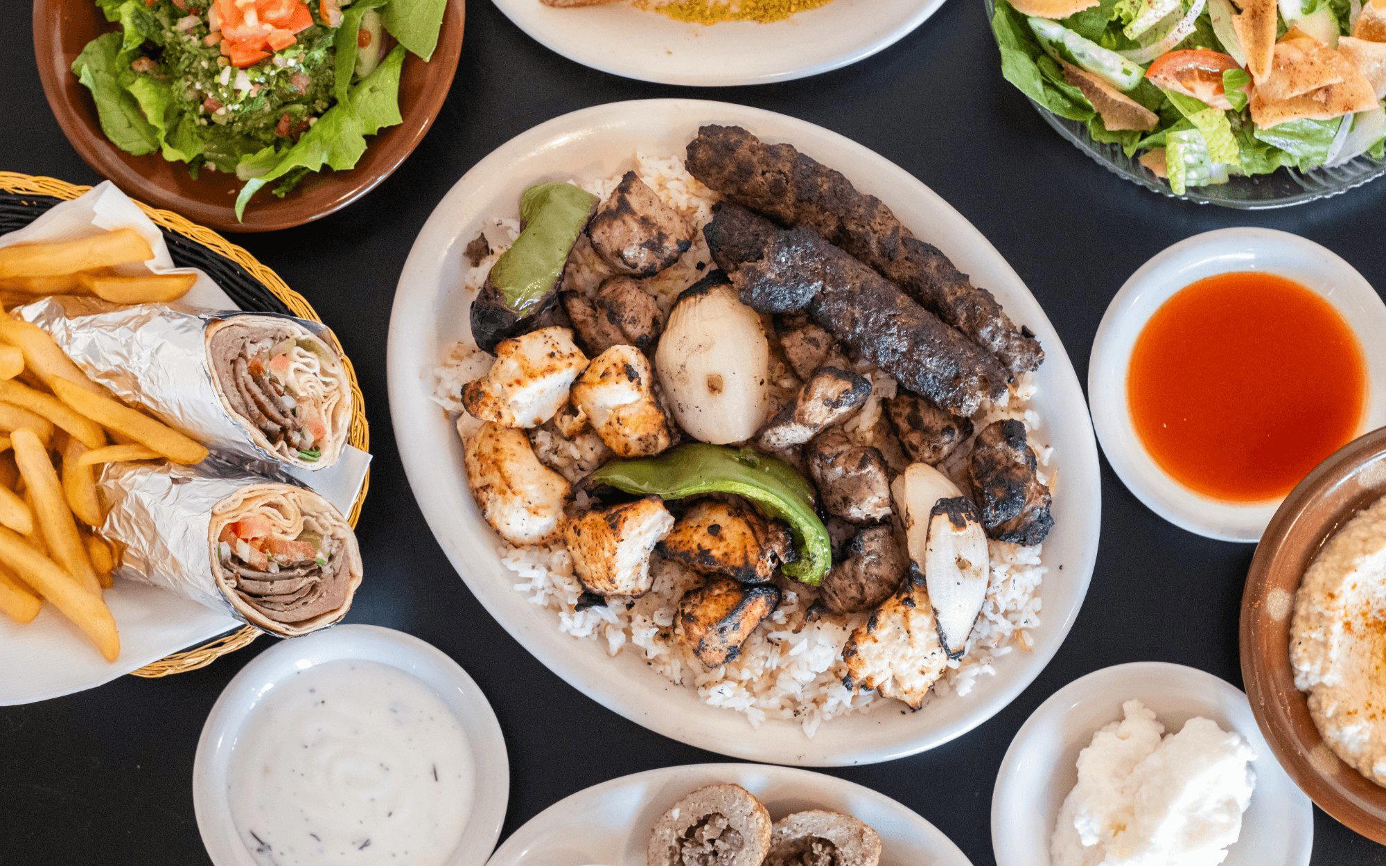 Byblos Mediterranean Cafe restaurant in Syracuse, United States