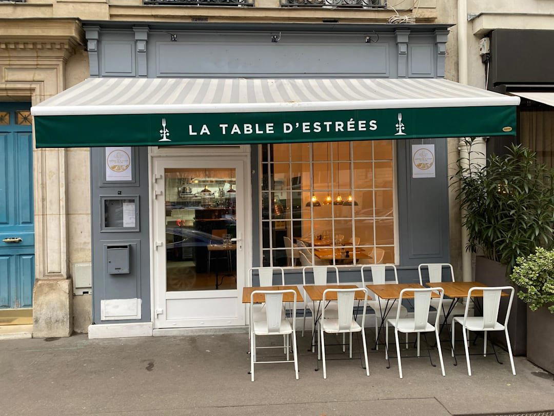 La Table d'Estrées restaurant in Paris, France