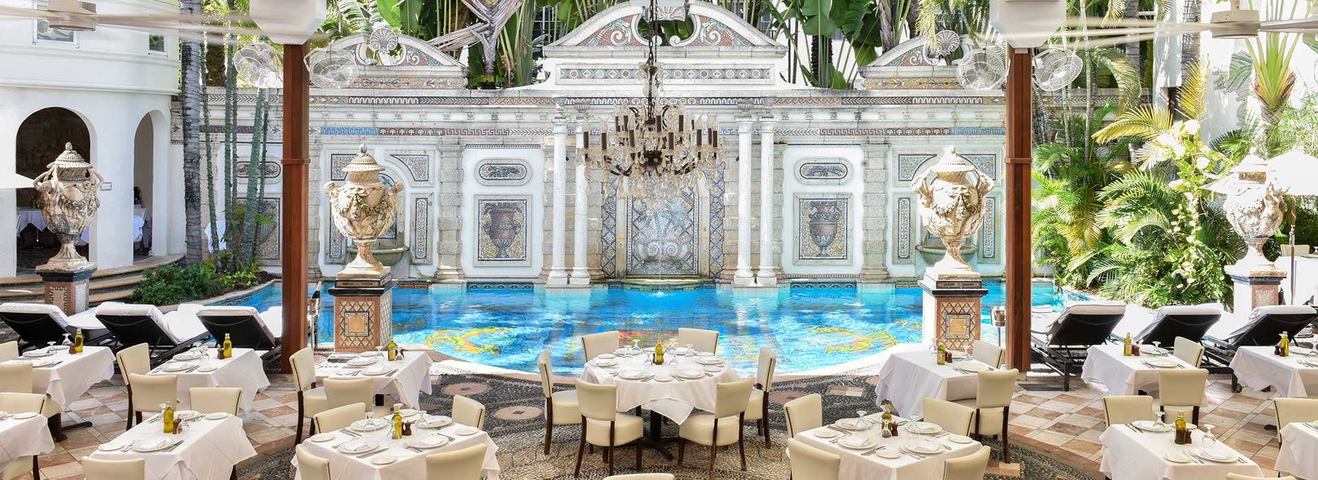 Gianni's At The Former Versace Mansion restaurant in Miami Beach, United States