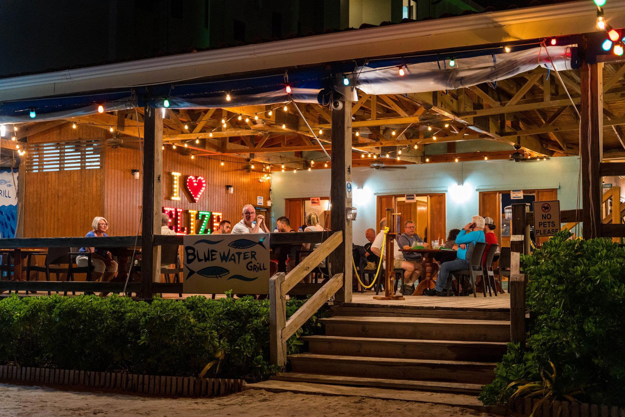 Blue Water Grill, San Pedro, Belize