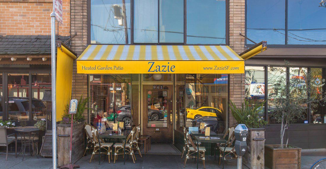 Zazie restaurant in San Francisco, United States