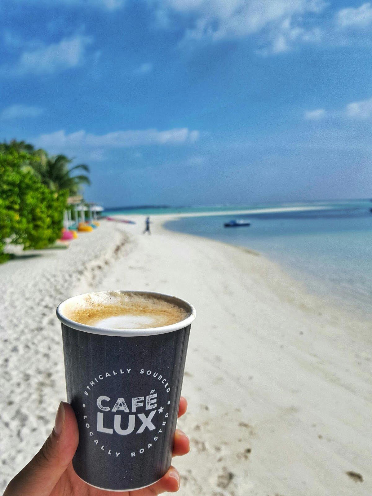 Cafe LUX* restaurant in South Ari Atoll