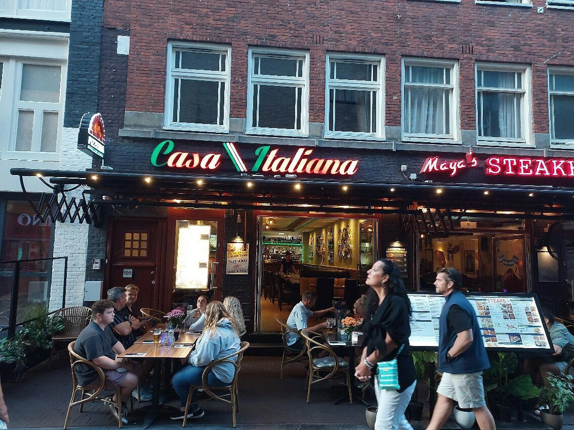 Casa Italiana restaurant in Amsterdam, Netherlands
