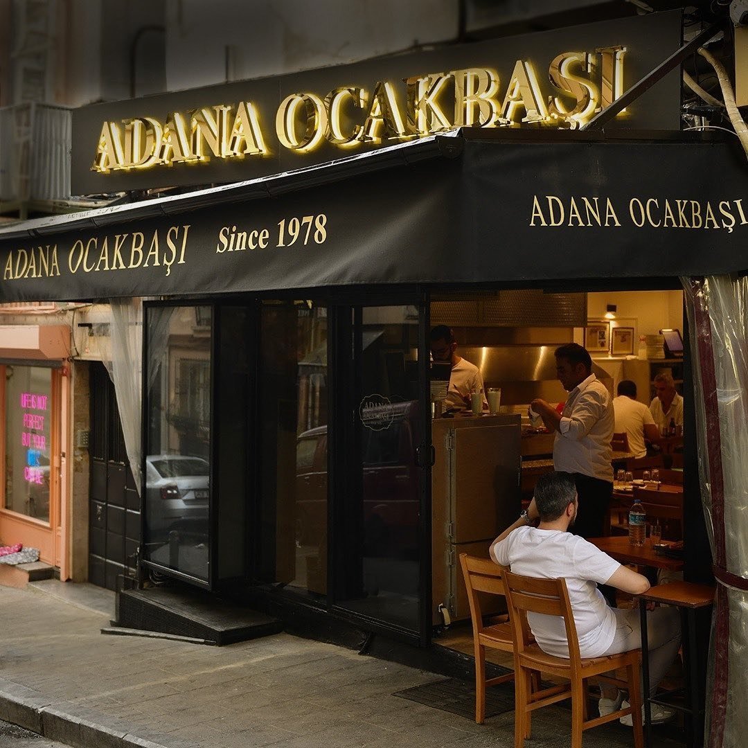 Adana Ocakbasi restaurant in Istanbul, Turkey