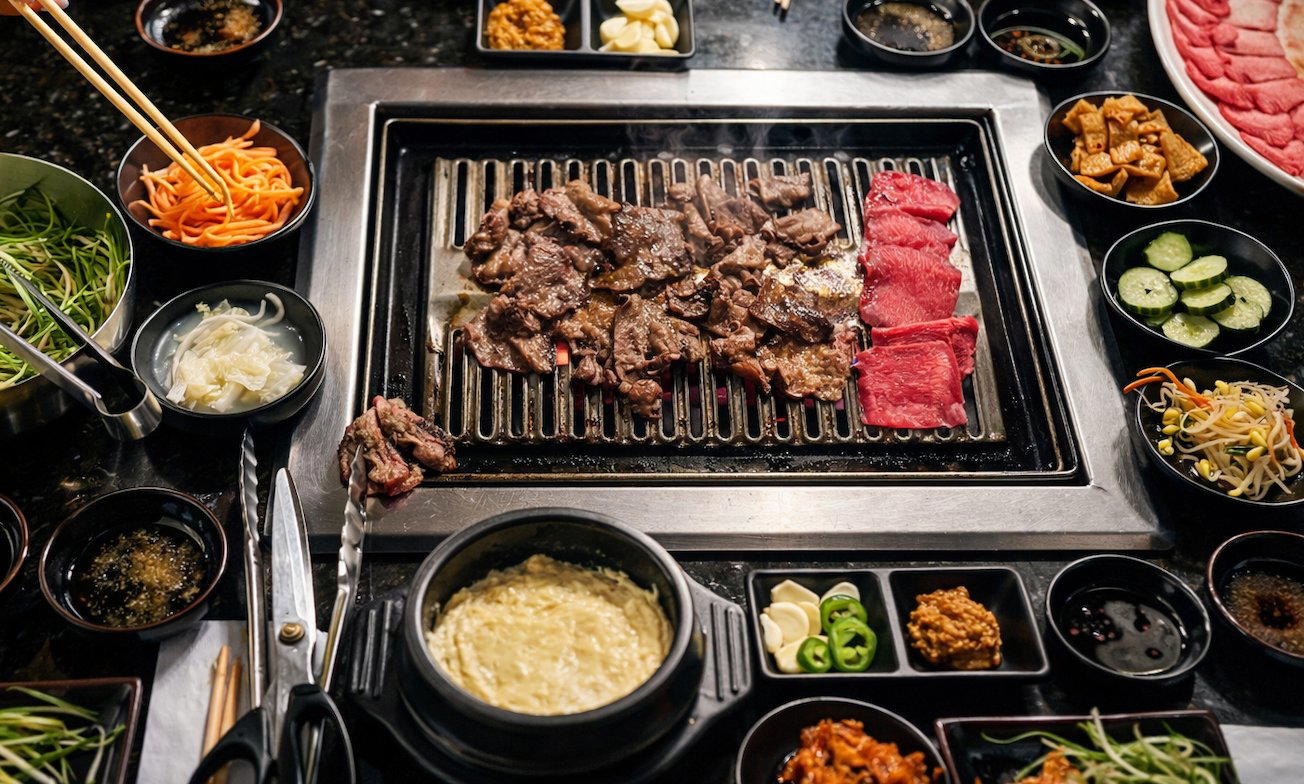 Seoul Cham Soot BBQ restaurant in La Cañada Flintridge, United States