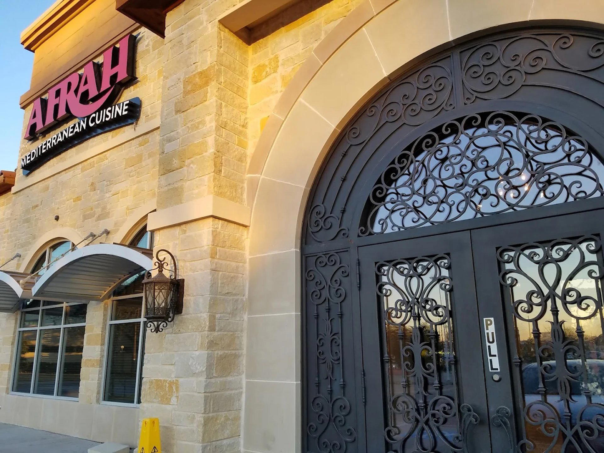 Afrah Mediterranean restaurant in Richardson, United States