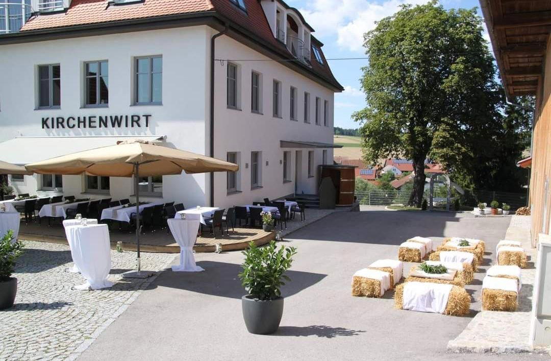 Kirchenwirt Diersbach restaurant in Diersbach, Austria