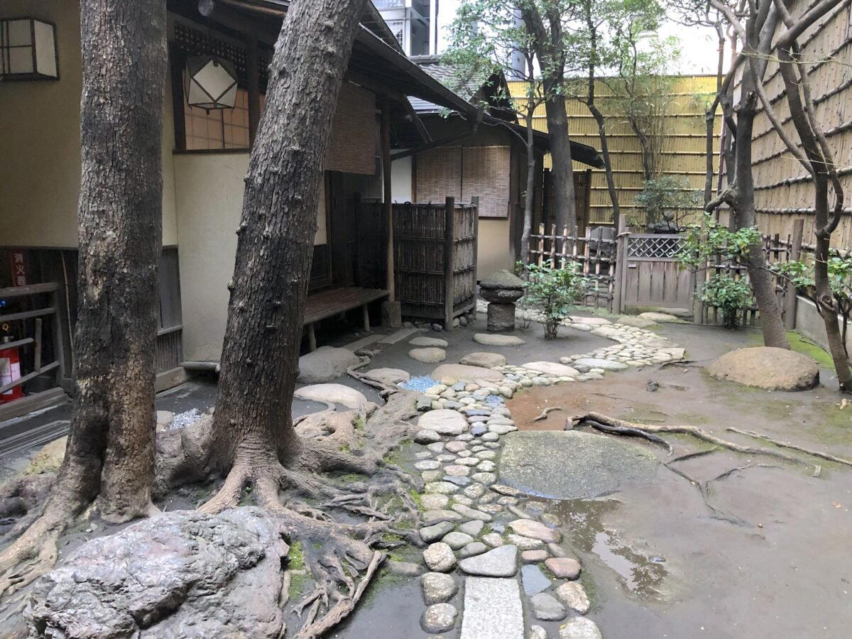 Chikuyotei (竹葉亭) restaurant in Tokyo, Japan