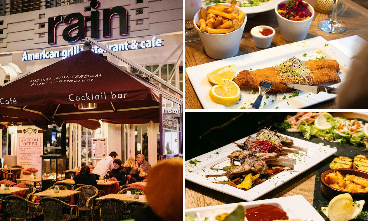 Rain restaurant in Amsterdam, Netherlands