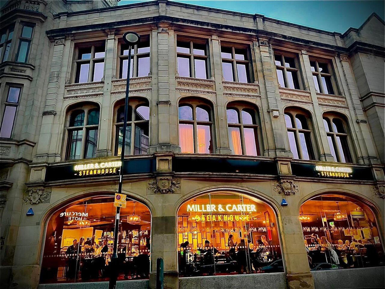 Miller & Carter Sheffield City restaurant in Sheffield, United Kingdom
