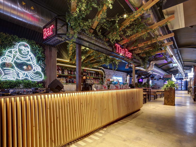 Market Place Food Hall Vauxhall, London, United Kingdom