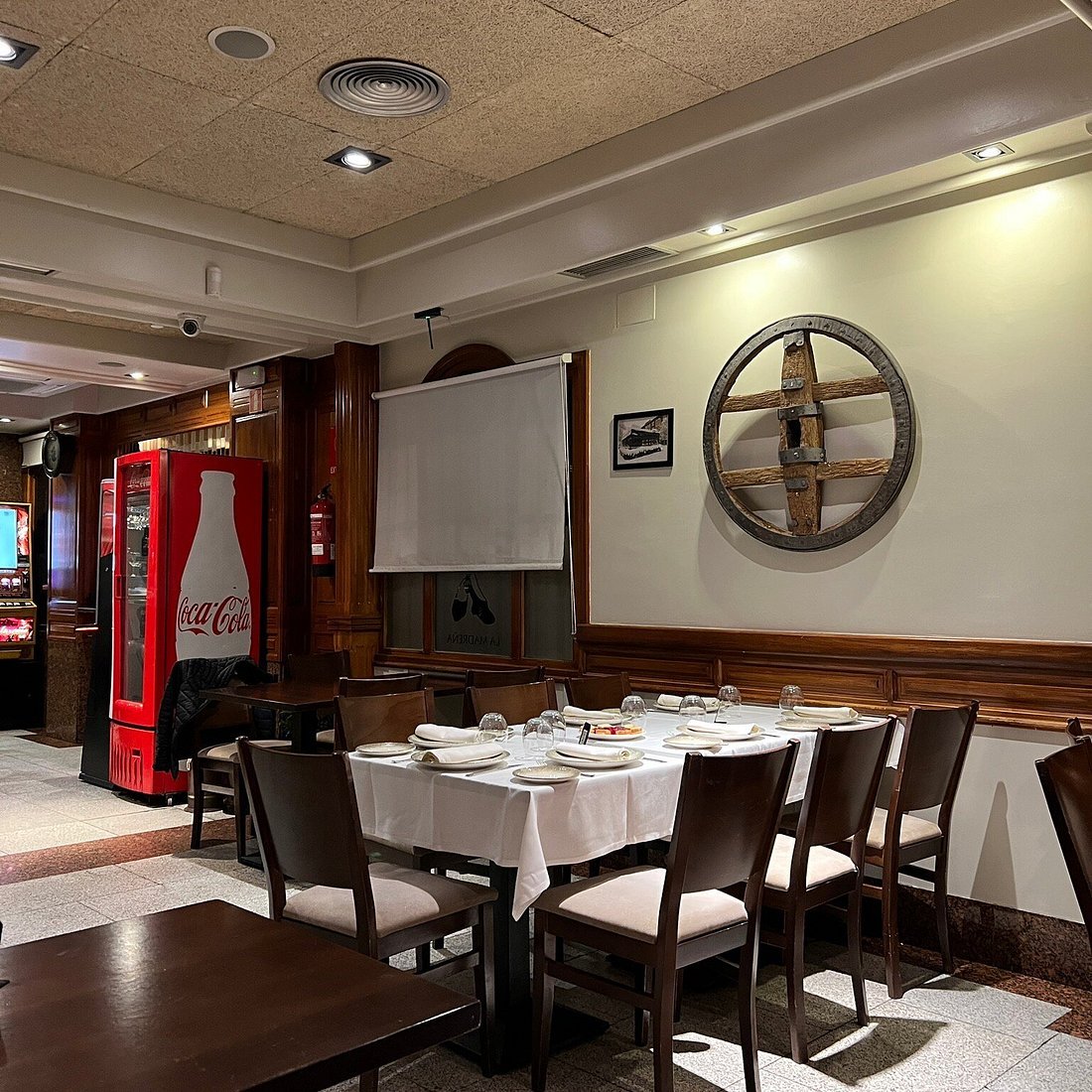 LA MADREÑA Santa Lucrecia restaurant in Madrid, Spain