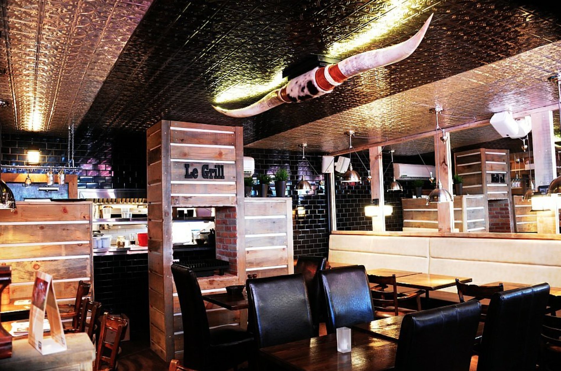 Le Grill Saint-Georges restaurant in Mont-Tremblant, Canada