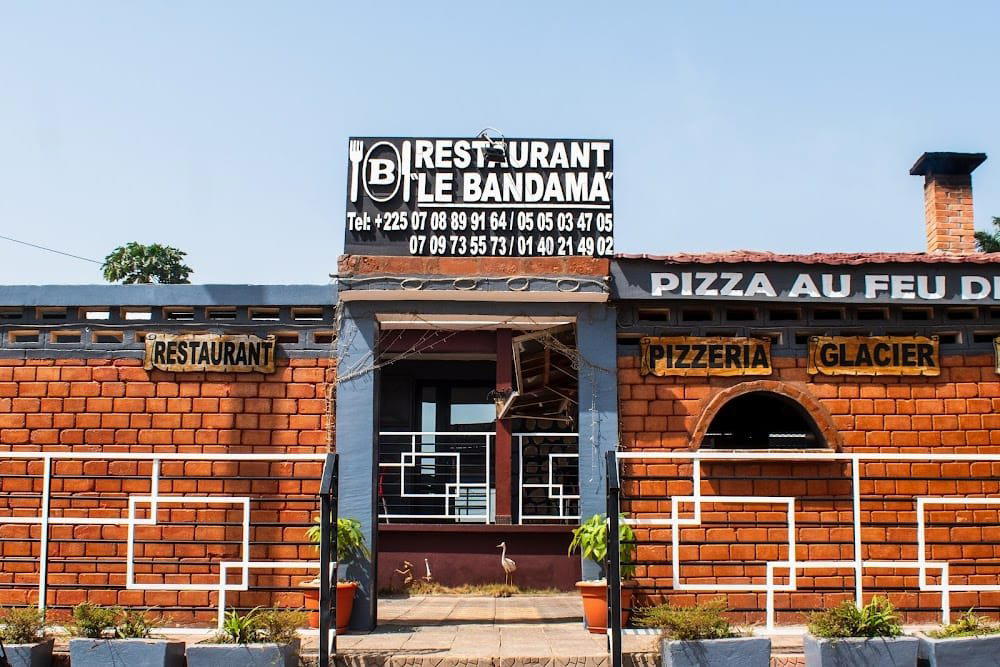 Le Bandama restaurant in Yamoussoukro, Ivory Coast