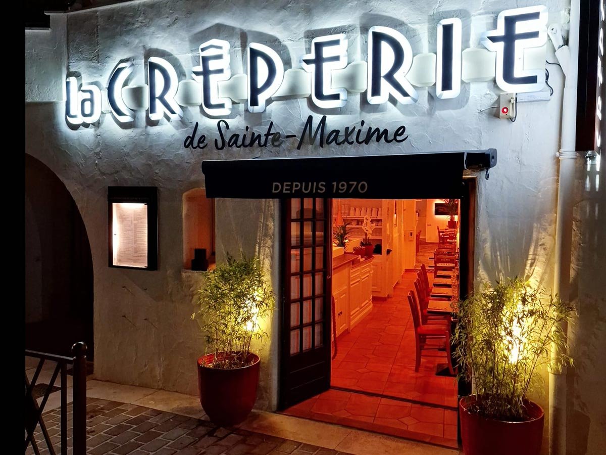 La Crêperie de Sainte-Maxime restaurant in Sainte Maxime, France