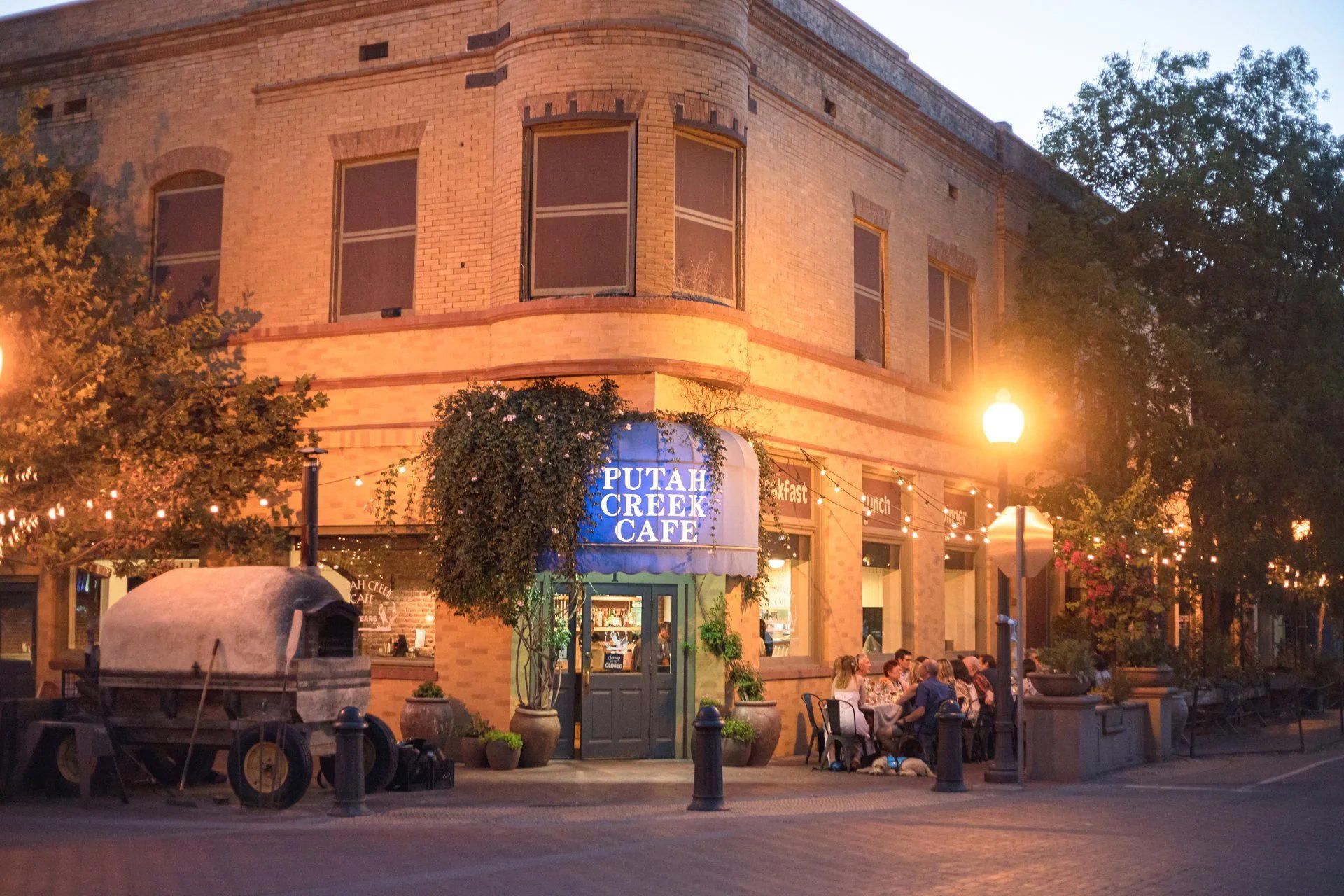 Putah Creek Cafe restaurant in Winters