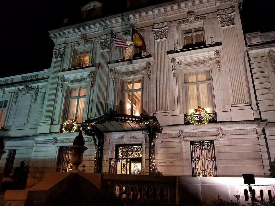 Cosmos Club restaurant in Washington DC, United States