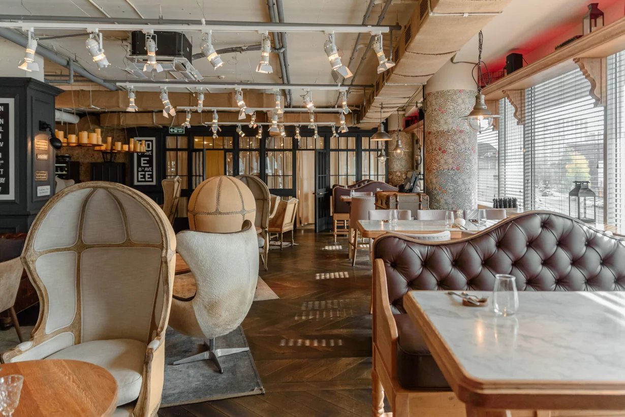 Mitrich Steakhouse restaurant in Nizhny Novgorod, Russia