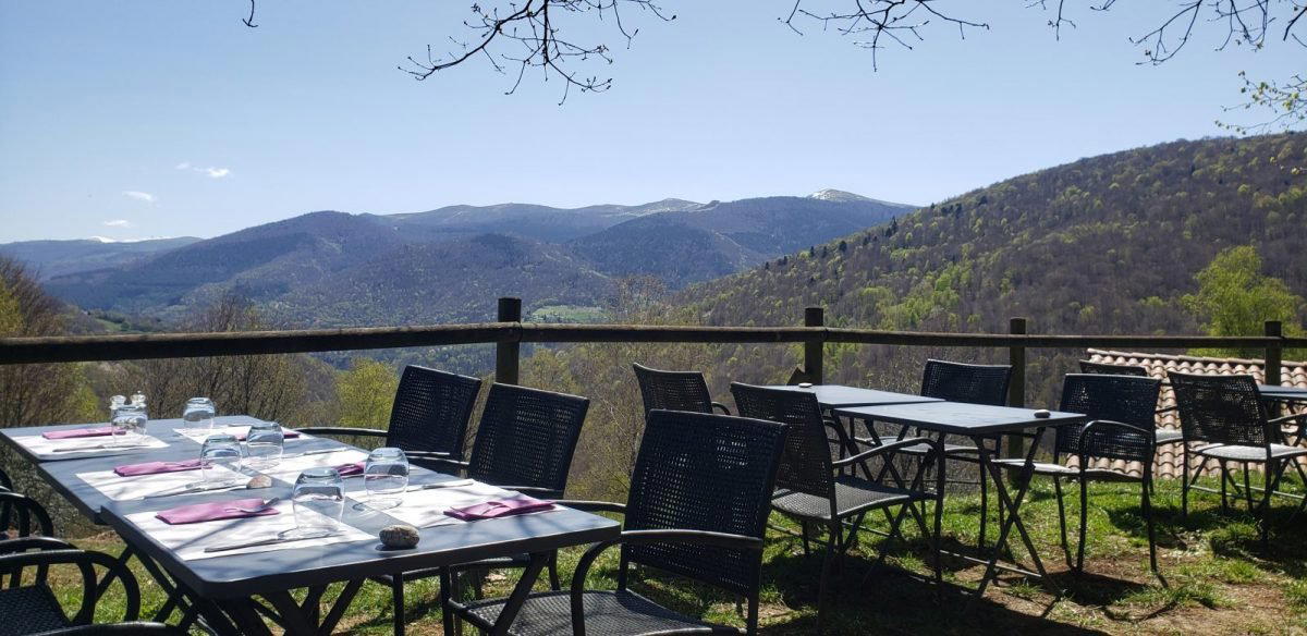 Auberge les Myrtilles restaurant in Le Bosc
