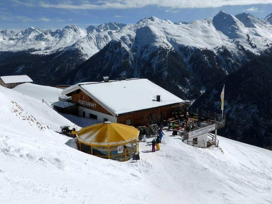 Almstüberl Kappl restaurant in Kappl, Austria