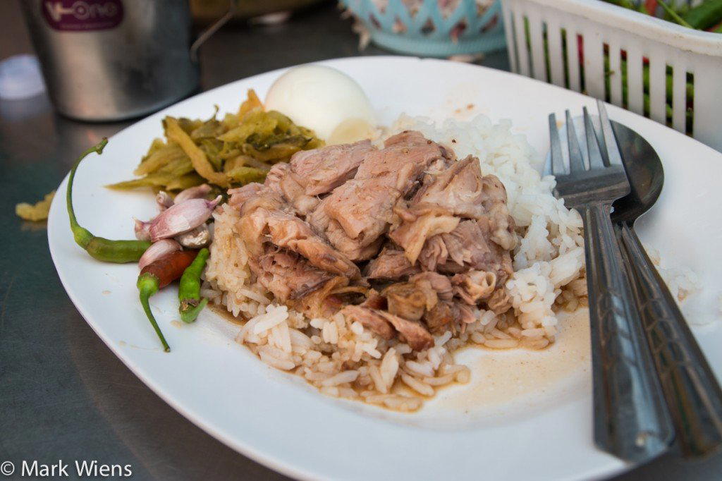 Kaw Kha Moo Chang Phuek restaurant in Chiang Mai, Thailand