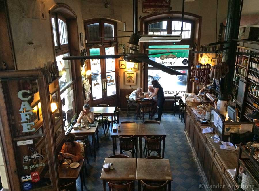 La Poesía restaurant in Buenos Aires, Argentina