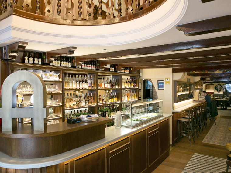 Restaurant Amaya, Barcelona, Spain