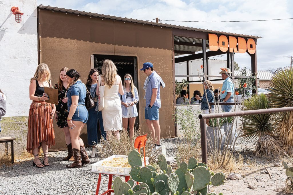 Bordo restaurant in Marfa, United States