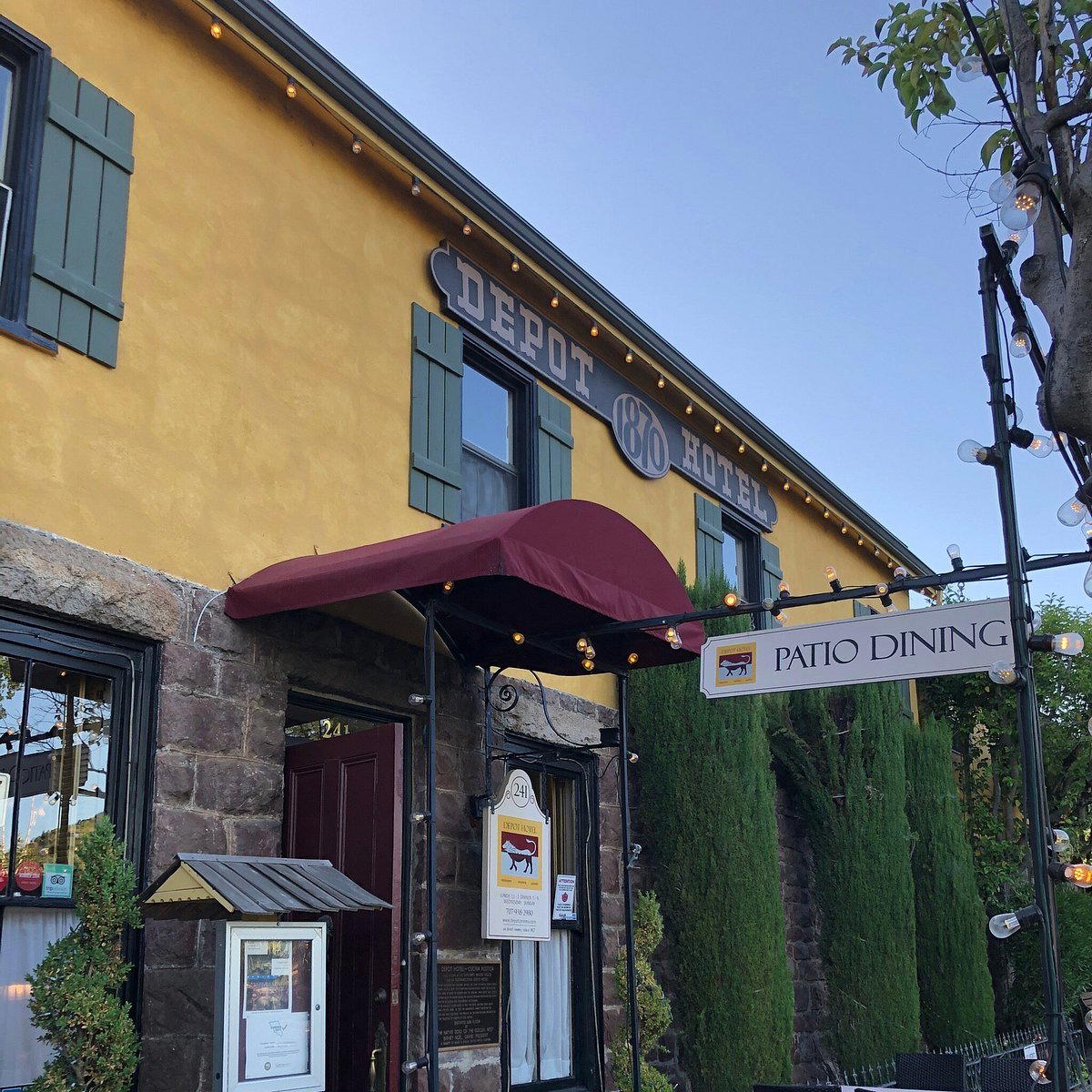 The Depot Sonoma restaurant in Sonoma, United States