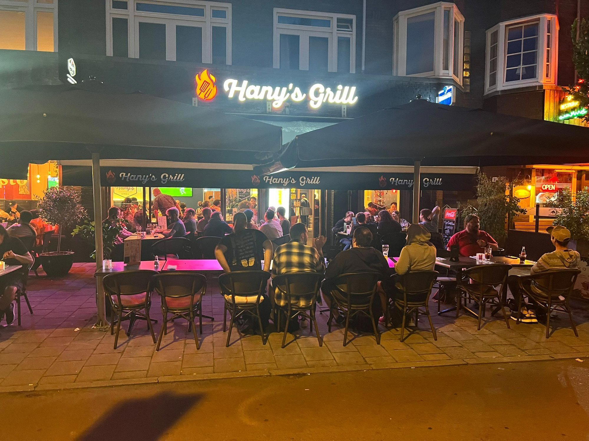Hany's Grill restaurant in Amsterdam, Netherlands