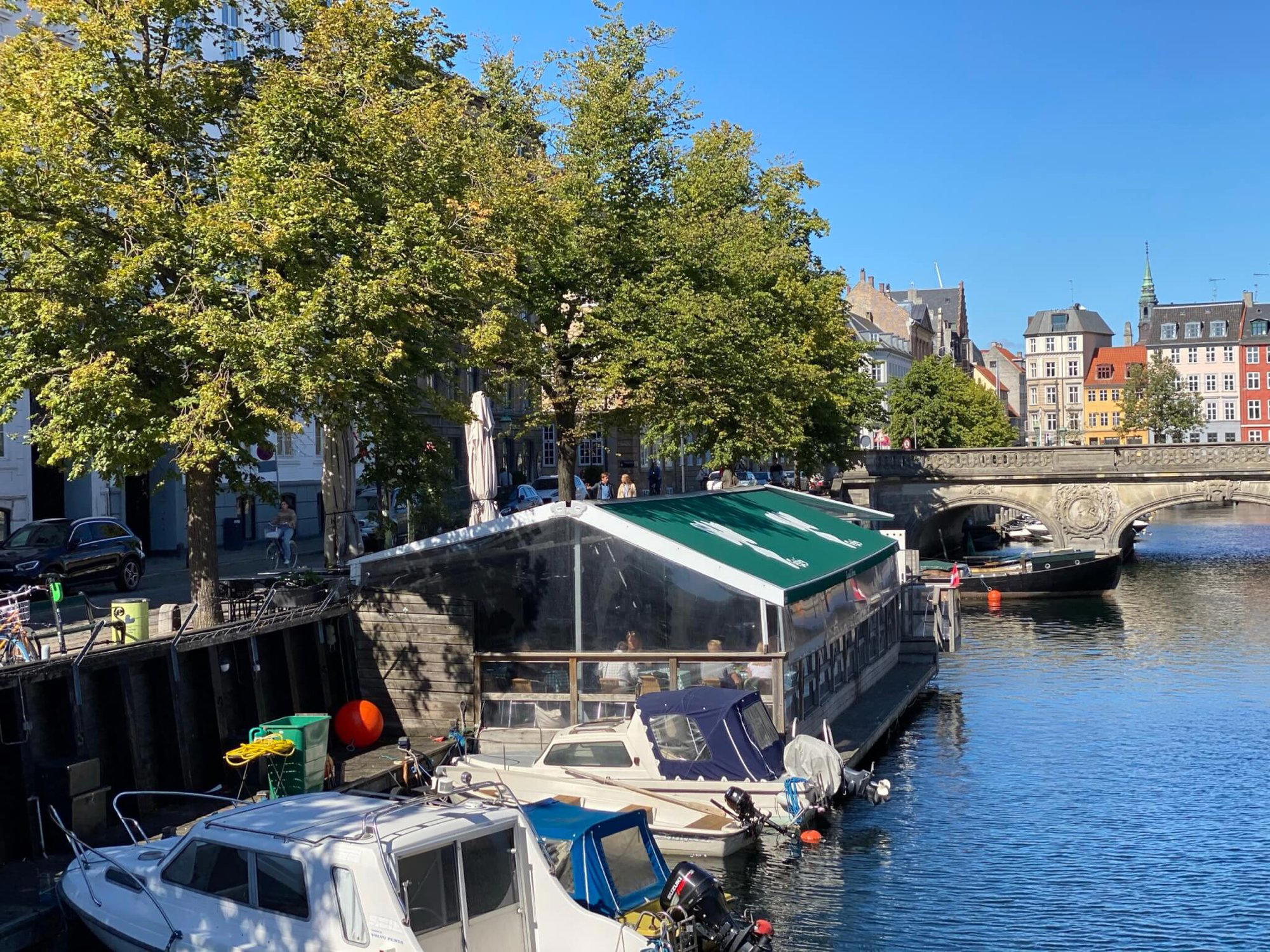 Kanal-Caféen restaurant in Copenhagen, Denmark