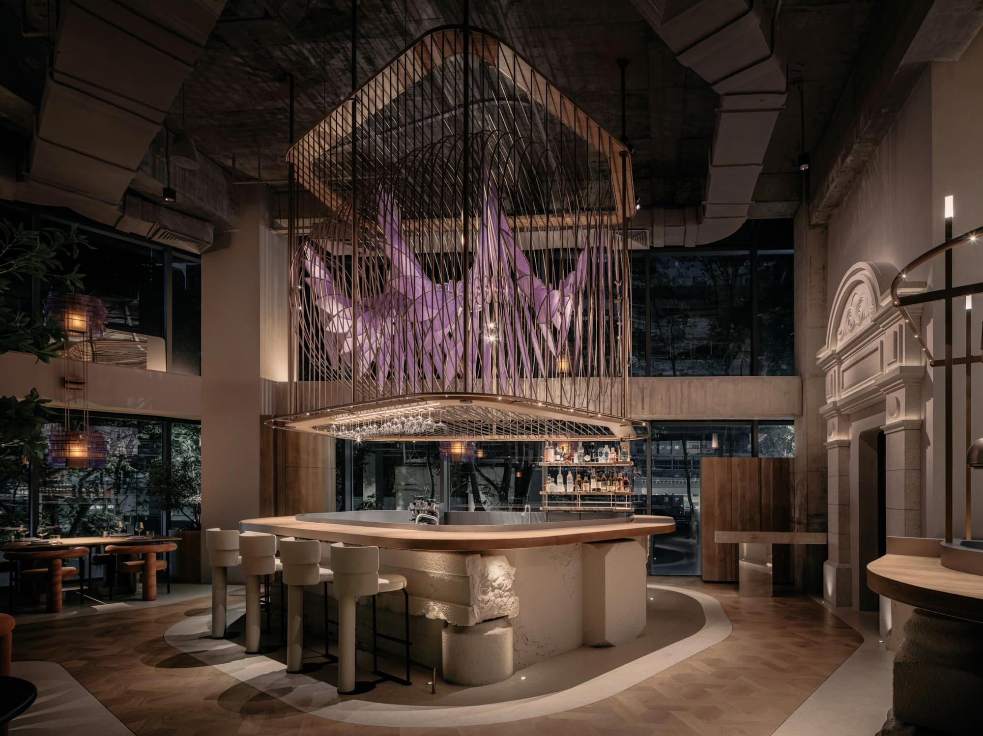 Aster restaurant in Shanghai, China
