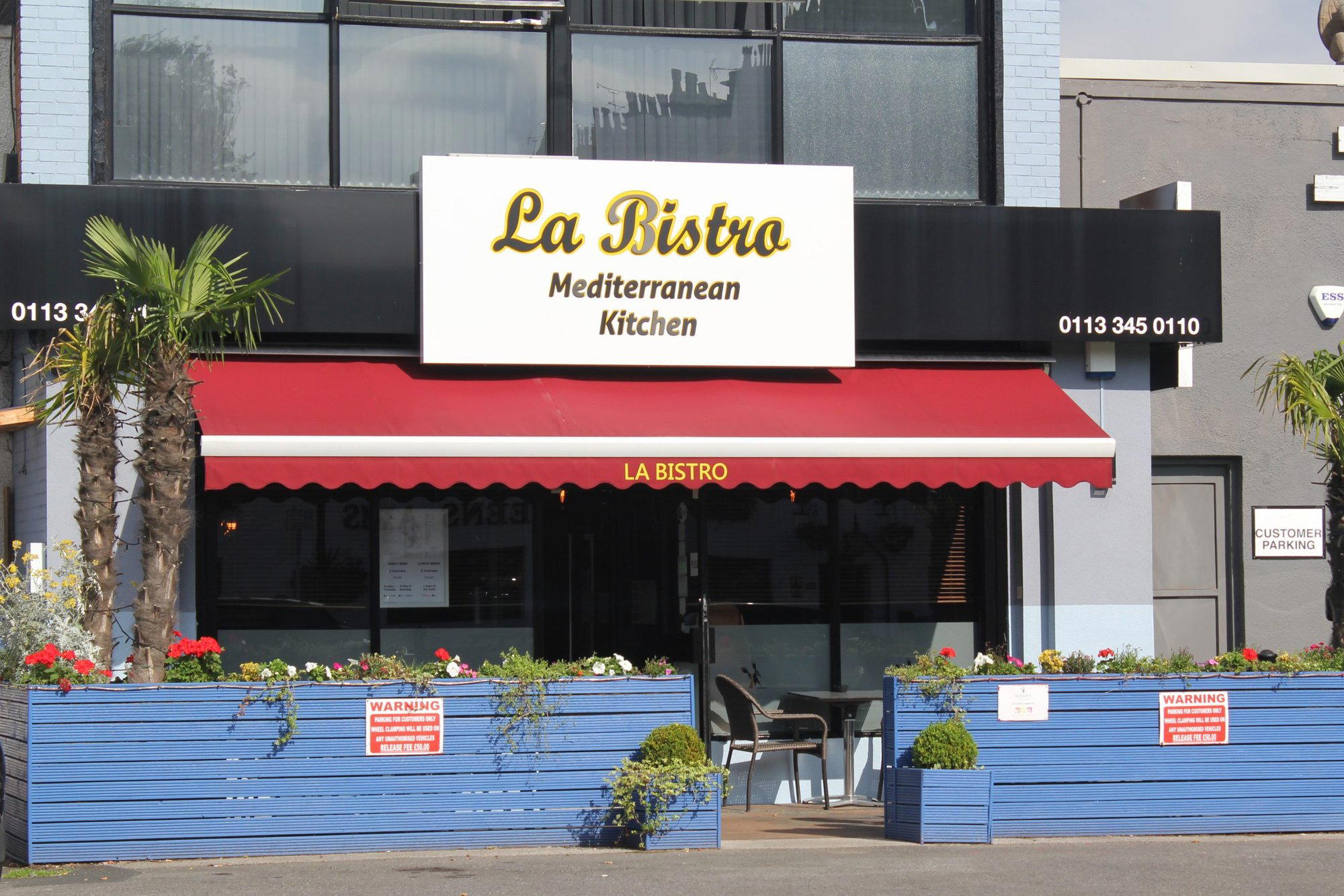 La Bistro Mediterranean Kitchen restaurant in Leeds, United Kingdom
