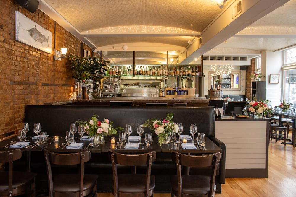 The Clam Bar restaurant in New York City, United States