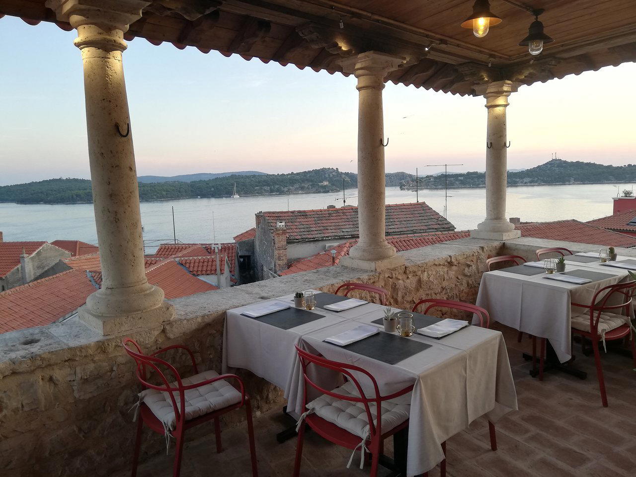 Il-palazzo Galbiani restaurant in Sibenik, Croatia