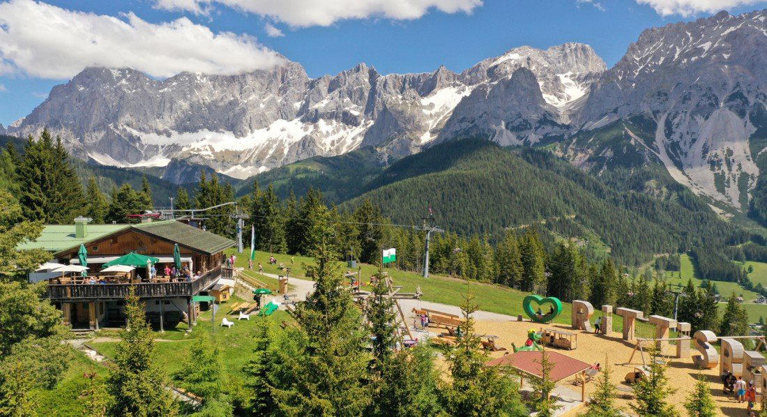 Rittisstadl restaurant in Ramsau Am Dachstein, Austria