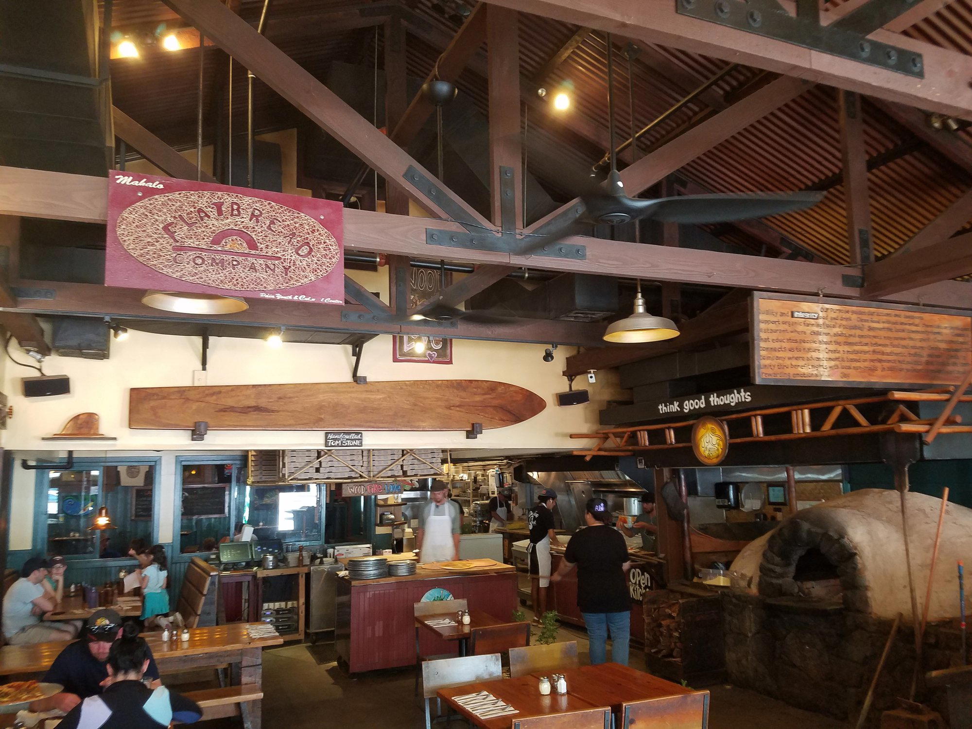 Flatbread Company restaurant in Paia, United States
