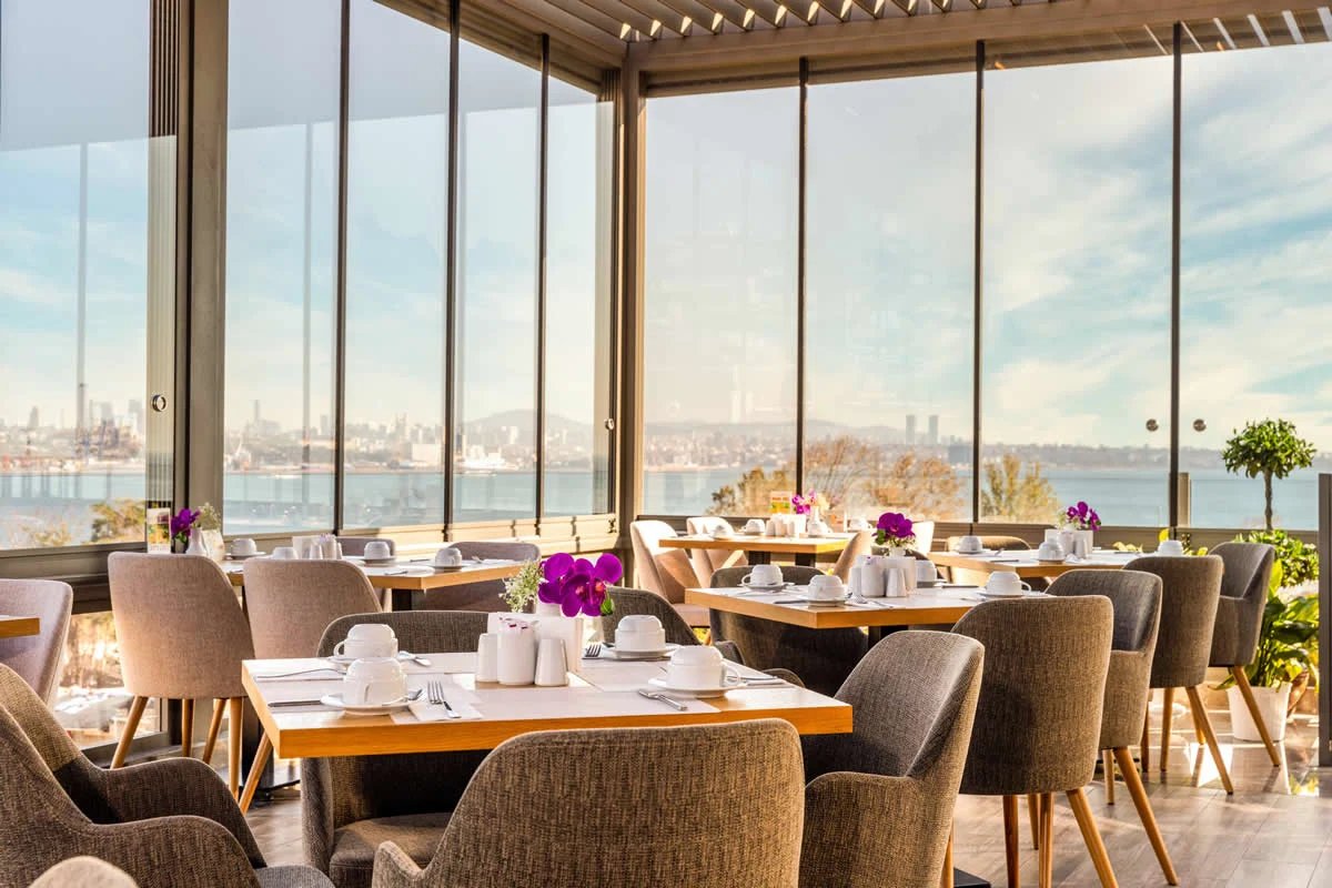 No7 Rooftop Restaurant, Fatih, Turkey