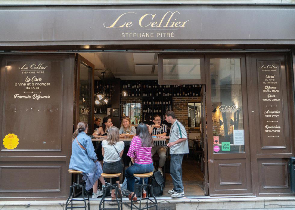 Le Cellier restaurant in Paris, France