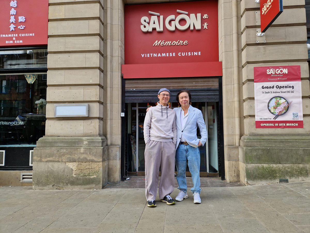 Sàigòn Mémoire restaurant in Edinburgh, United Kingdom