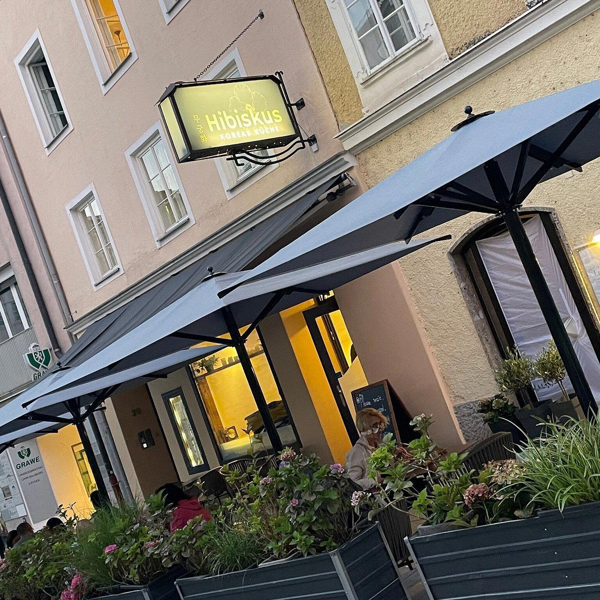 Koreasküche HIBISKUS restaurant in Salzburg, Austria