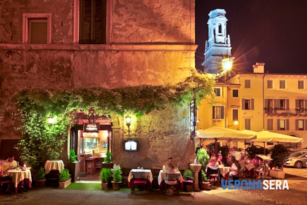 Antica Torretta restaurant in Verona, Italy