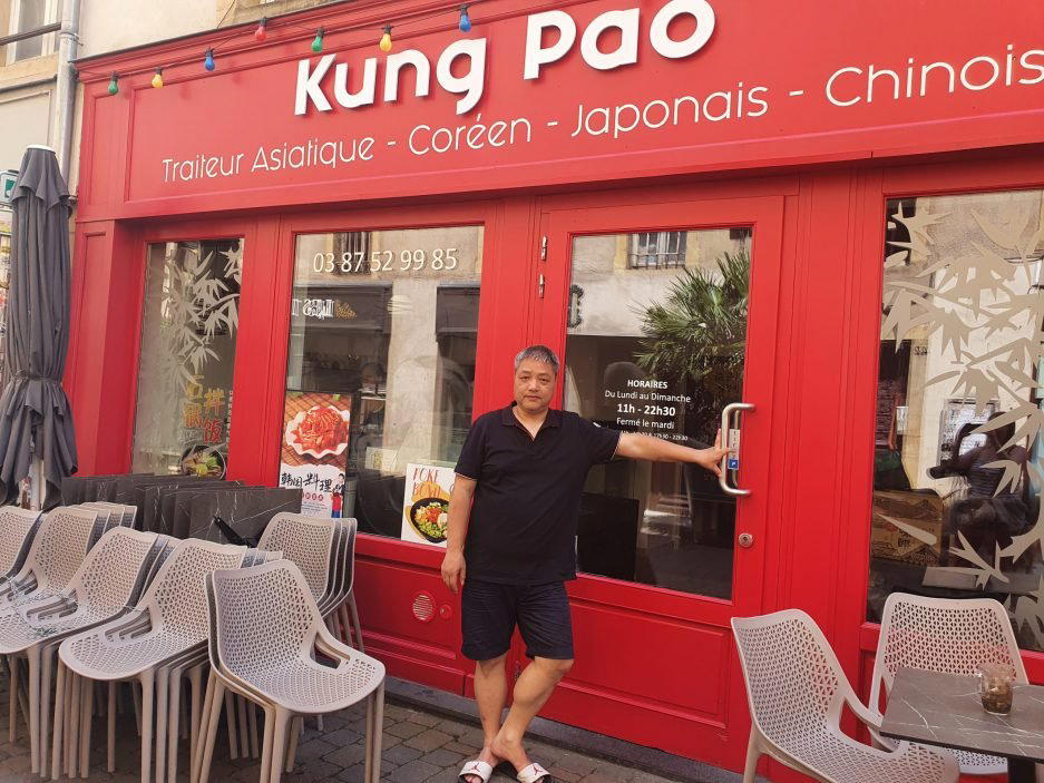 Kung Pao restaurant in Metz, France