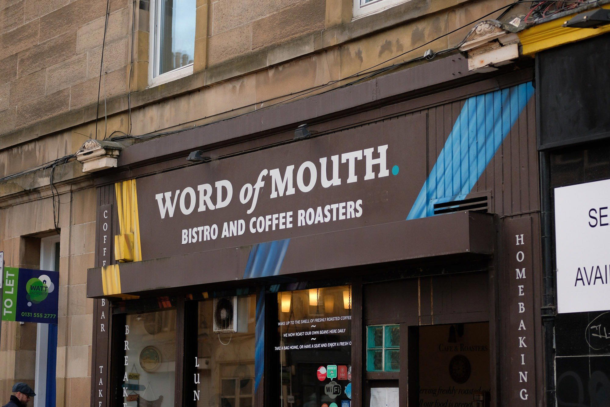 Word Of Mouth Leith restaurant in Edinburgh, United Kingdom