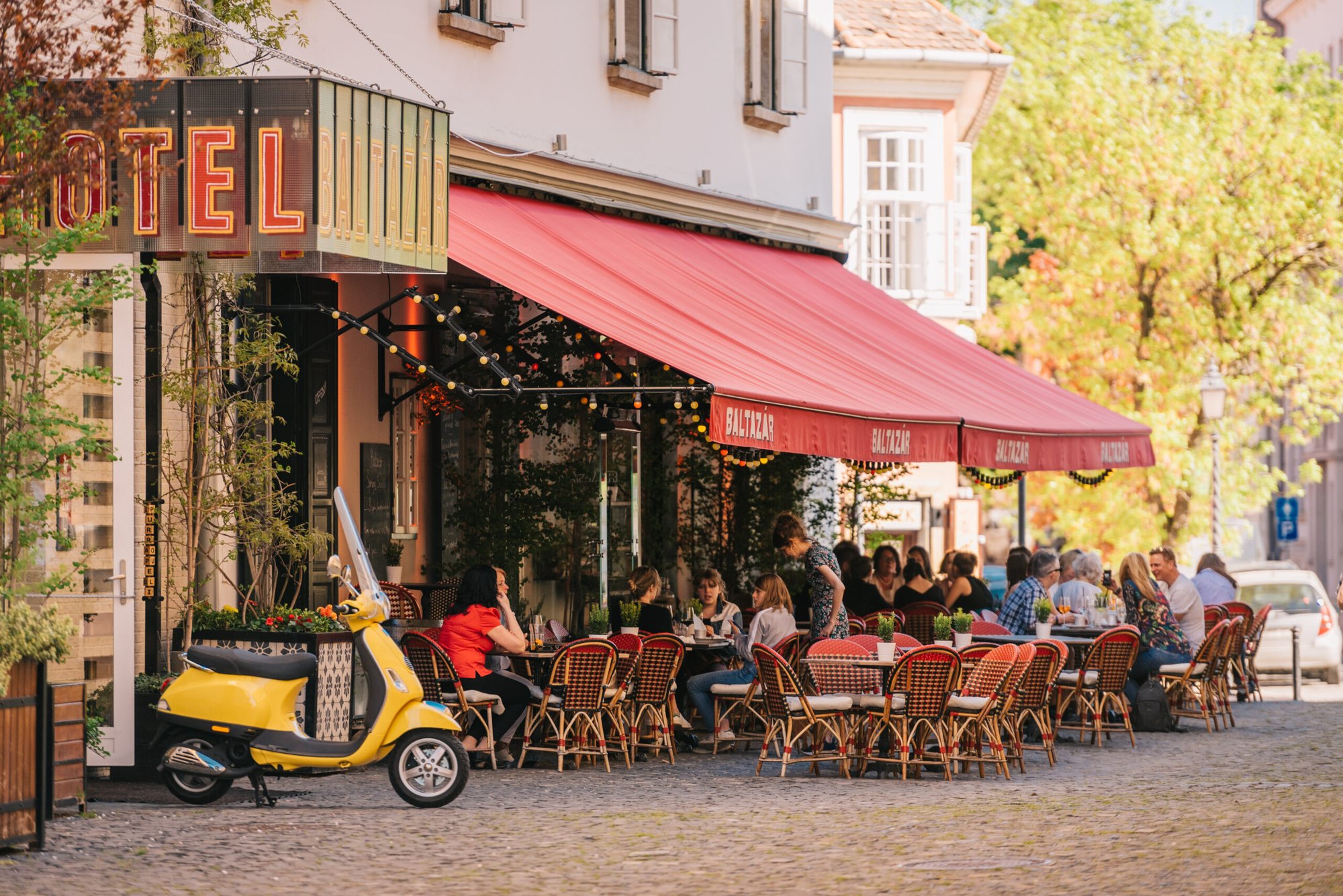 Baltazár Terrasse, Restaurant in Budapest